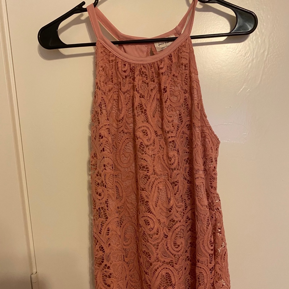 Lace tank
